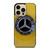 MERCEDES BENZ CAR LOGO YELLOW ICON iPhone 14 Pro Max Case Cover