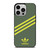 ADIDAS ORIGINALS STRIPES GREEN YELLOW iPhone 14 Pro Case Cover