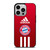 BAYERN MUNCHEN FC ADIDAS STRIPES iPhone 14 Pro Case Cover