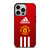 MANCHESTER UNITED FC ADIDAS STRIPES iPhone 14 Pro Case Cover