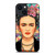 FRIDA KAHLO FACE COLORFUL ART iPhone 14 Plus Case Cover