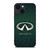 INFINITI CAR LOGO GREEN PATTERN iPhone 14 Plus Case Cover