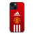 MANCHESTER UNITED FC ADIDAS STRIPES iPhone 14 Plus Case Cover