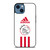 AJAX AMSTERDAM FC ADIDAS STRIPES iPhone 14 Case Cover