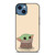 CUTE BABY YODA STAR WARS CARTOON iPhone 14 Case Cover