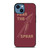 FLORIDA STATES UNIVERSITY FSU SEMINOLES LOGO FEAR THE SPEAR iPhone 14 Case Cover