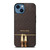 MICHAEL KORS MK LOGO BACKPACK BROWN BAG iPhone 14 Case Cover