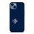 NEW YORK YANKEES ICON LOGO BASEBALL BLUE iPhone 14 Case Cover