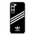 ADIDAS ORIGINALS STRIPES BLACK WHITE Samsung Galaxy S23 Case Cover