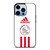 AJAX AMSTERDAM FC ADIDAS STRIPES iPhone 13 Pro Max Case Cover
