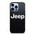 JEEP LOGO METAL ICON iPhone 13 Pro Max Case Cover