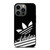 ADIDAS LOGO BLACK RETRO iPhone 13 Pro Case Cover