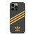 ADIDAS ORIGINALS STRIPES BLACK ORANGE iPhone 13 Pro Case Cover