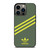 ADIDAS ORIGINALS STRIPES GREEN YELLOW iPhone 13 Pro Case Cover