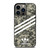 ADIDAS ORIGINALS STRIPES GREY CAMO iPhone 13 Pro Case Cover