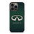 INFINITI CAR LOGO GREEN PATTERN iPhone 13 Pro Case Cover