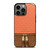 MICHAEL KORS MK LOGO BACKPACK ORANGE BAG iPhone 13 Pro Case Cover
