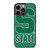MICHIGAN STATE SPARTANS LOGO FOOTBALL EMBLEM iPhone 13 Pro Case Cover