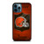 CLEVELAND BROWNS HELMET LOGO iPhone 12 Pro Max Case Cover