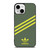 ADIDAS ORIGINALS STRIPES GREEN YELLOW iPhone 13 Mini Case Cover