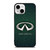 INFINITI CAR LOGO GREEN PATTERN iPhone 13 Mini Case Cover