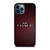 COACH NEW YORK LOGO LEATHER iPhone 12 Pro Max Case Cover