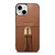 MICHAEL KORS MK LOGO BACKPACK BAG BROWN iPhone 13 Mini Case Cover
