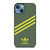 ADIDAS ORIGINALS STRIPES GREEN YELLOW iPhone 13 Case Cover