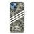 ADIDAS ORIGINALS STRIPES GREY CAMO iPhone 13 Case Cover