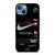 NIKE AIR JORDAN OFF WHITE SHOE LOGO iPhone 13 Case Cover