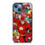 SPIDER GWEN COLLAGE MARVEL COMICS iPhone 13 Case Cover