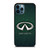 INFINITI CAR LOGO GREEN PATTERN iPhone 12 Pro Max Case Cover