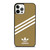 ADIDAS ORIGINALS STRIPES BEIGE iPhone 12 Pro Case Cover