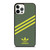 ADIDAS ORIGINALS STRIPES GREEN YELLOW iPhone 12 Pro Case Cover