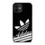 ADIDAS LOGO BLACK RETRO iPhone 12 Mini Case Cover
