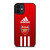ARSENAL FC ADIDAS STRIPES iPhone 12 Mini Case Cover
