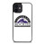 COLORADO DOCKIES LOGO ICON iPhone 12 Mini Case Cover