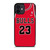 MICHAEL JORDAN CHICAGO BULLS 23 JERSEY iPhone 12 Mini Case Cover