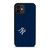 NEW YORK YANKEES ICON LOGO BASEBALL BLUE iPhone 12 Mini Case Cover