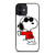 SNOOPY THE PEANUTS CHARLIE BROWN JOE COOL iPhone 12 Mini Case Cover
