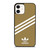 ADIDAS ORIGINALS STRIPES BEIGE iPhone 12 Case Cover