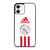 AJAX AMSTERDAM FC ADIDAS STRIPES iPhone 12 Case Cover