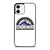 COLORADO DOCKIES LOGO ICON iPhone 12 Case Cover