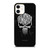 THE PUNISHER SKULL LOGO FRANK CASTLE MARVEL iPhone 12 Case Cover THE PUNISHER SKULL LOGO FRANK CASTLE MARVEL iPhone 12 Case Cover