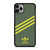 ADIDAS ORIGINALS STRIPES GREEN YELLOW iPhone 11 Pro Max Case Cover
