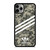ADIDAS ORIGINALS STRIPES GREY CAMO iPhone 11 Pro Max Case Cover