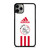 AJAX AMSTERDAM FC ADIDAS STRIPES iPhone 11 Pro Max Case Cover