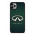 INFINITI CAR LOGO GREEN PATTERN iPhone 11 Pro Max Case Cover