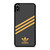 ADIDAS ORIGINALS STRIPES BLACK ORANGE iPhone XS Max Case Cover