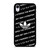 ADIDAS 3 STRIPES iPhone XR Case Cover